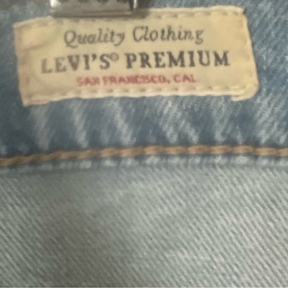 Levi’s 511 Light Blue Wash Denim Sz 33x34 - Picture 2 of 5